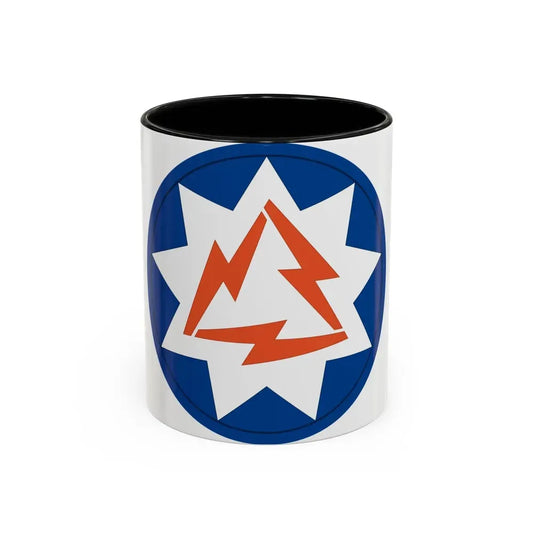 93rd Signal Brigade 2 (U.S. Army) Accent Coffee Mug 11oz Black - Go Mug Yourself