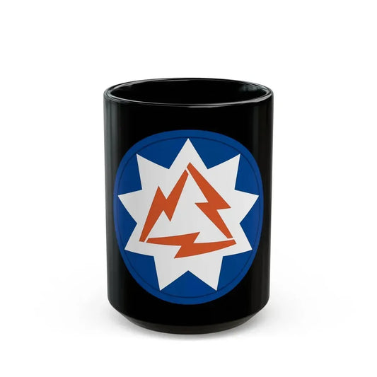 93rd Signal Brigade 2 (U.S. Army) Black Coffee Mug 15oz - Go Mug Yourself