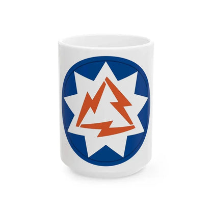 93rd Signal Brigade 2 (U.S. Army) White Coffee Mug 15oz - Go Mug Yourself