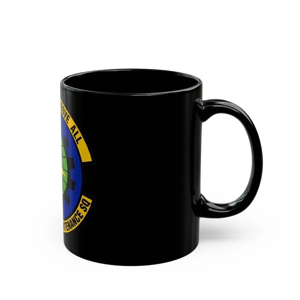 94 Aircraft Maintenance Squadron AFRC (U.S. Air Force) Black Coffee Mug-Go Mug Yourself