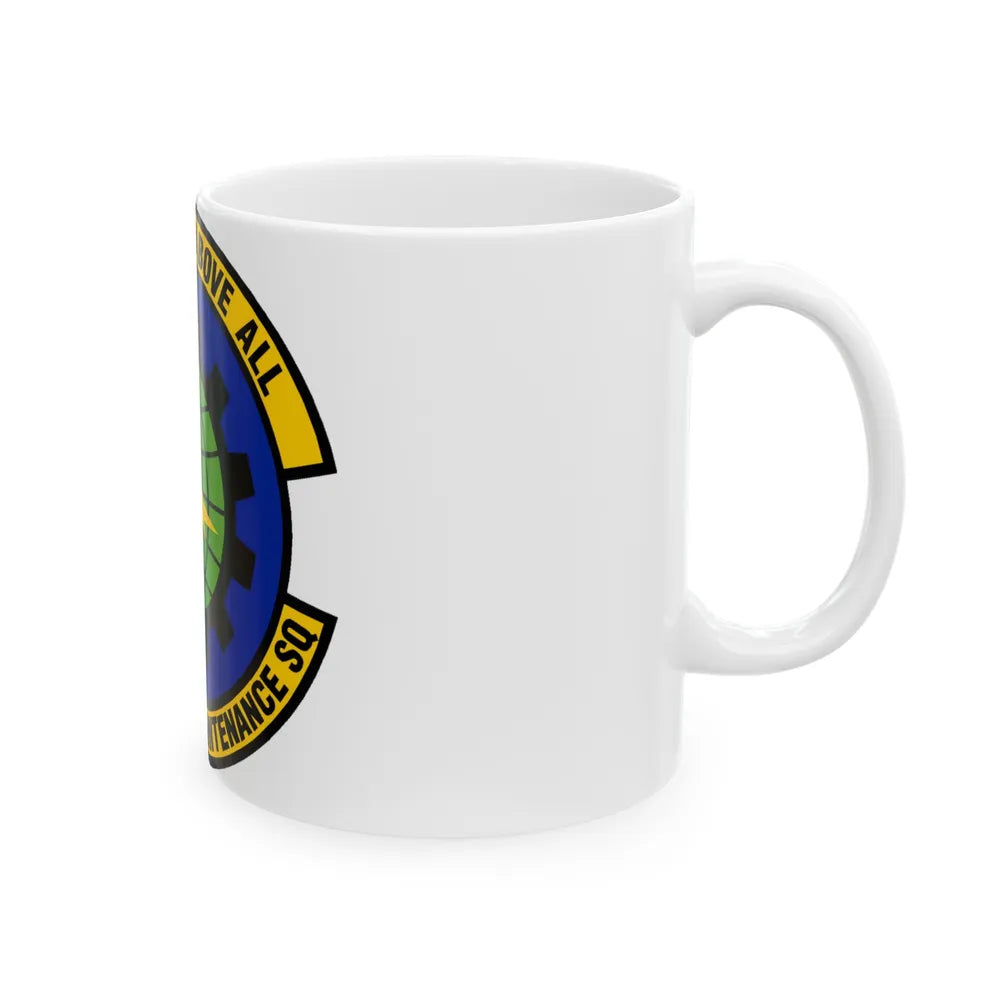 94 Aircraft Maintenance Squadron AFRC (U.S. Air Force) White Coffee Mug-Go Mug Yourself