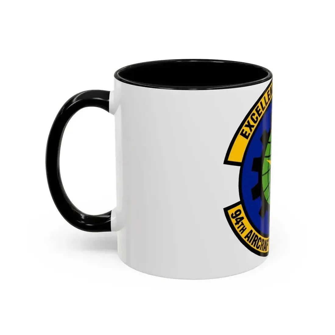 94 Aircraft Maintenance Squadron AFRC (U.S. Air Force) Accent Coffee Mug - Go Mug Yourself