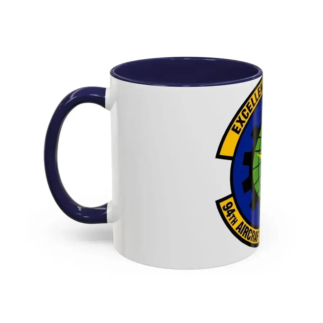 94 Aircraft Maintenance Squadron AFRC (U.S. Air Force) Accent Coffee Mug - Go Mug Yourself