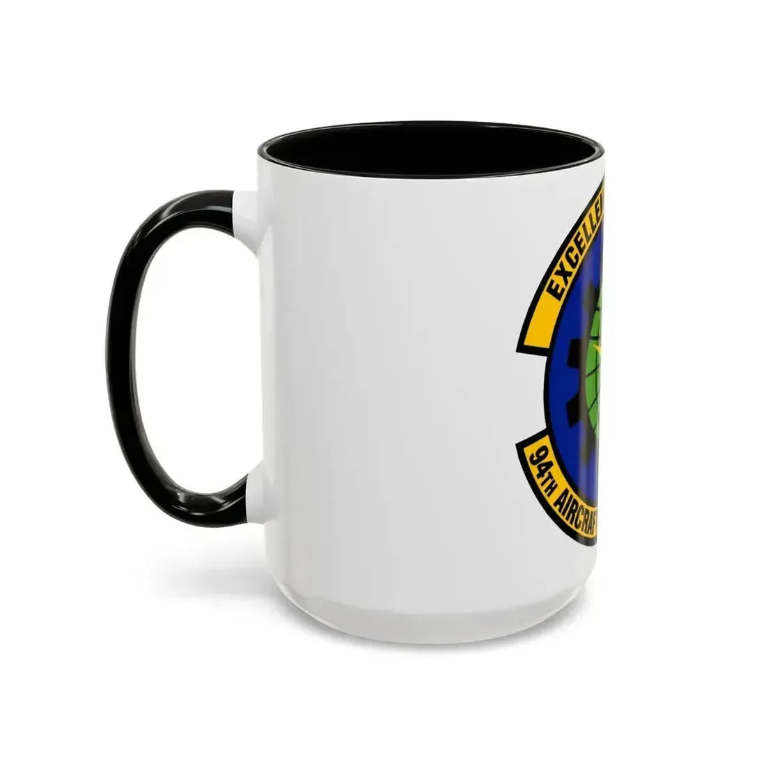 94 Aircraft Maintenance Squadron AFRC (U.S. Air Force) Accent Coffee Mug - Go Mug Yourself