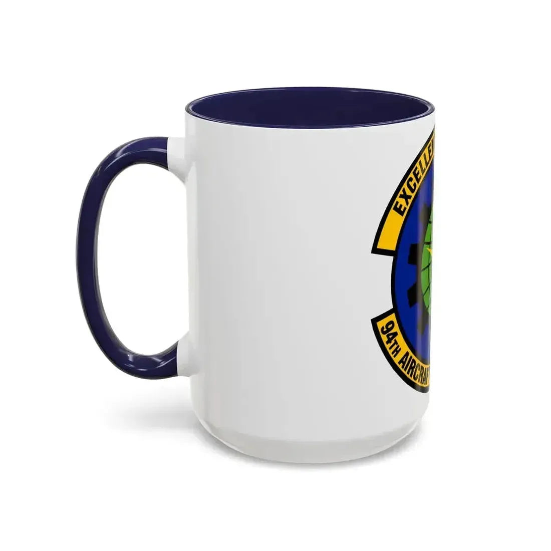 94 Aircraft Maintenance Squadron AFRC (U.S. Air Force) Accent Coffee Mug - Go Mug Yourself