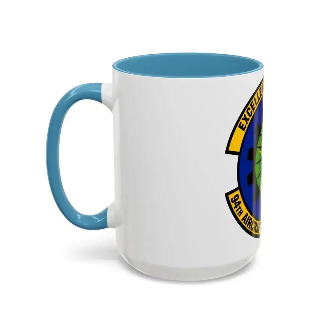 94 Aircraft Maintenance Squadron AFRC (U.S. Air Force) Accent Coffee Mug - Go Mug Yourself