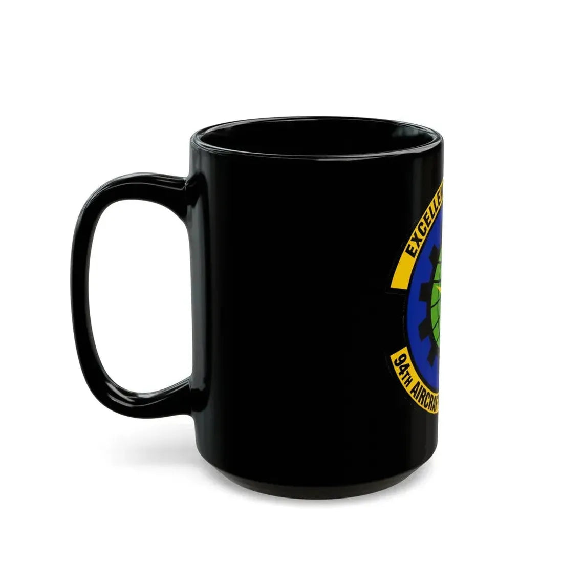 94 Aircraft Maintenance Squadron AFRC (U.S. Air Force) Black Coffee Mug - Go Mug Yourself