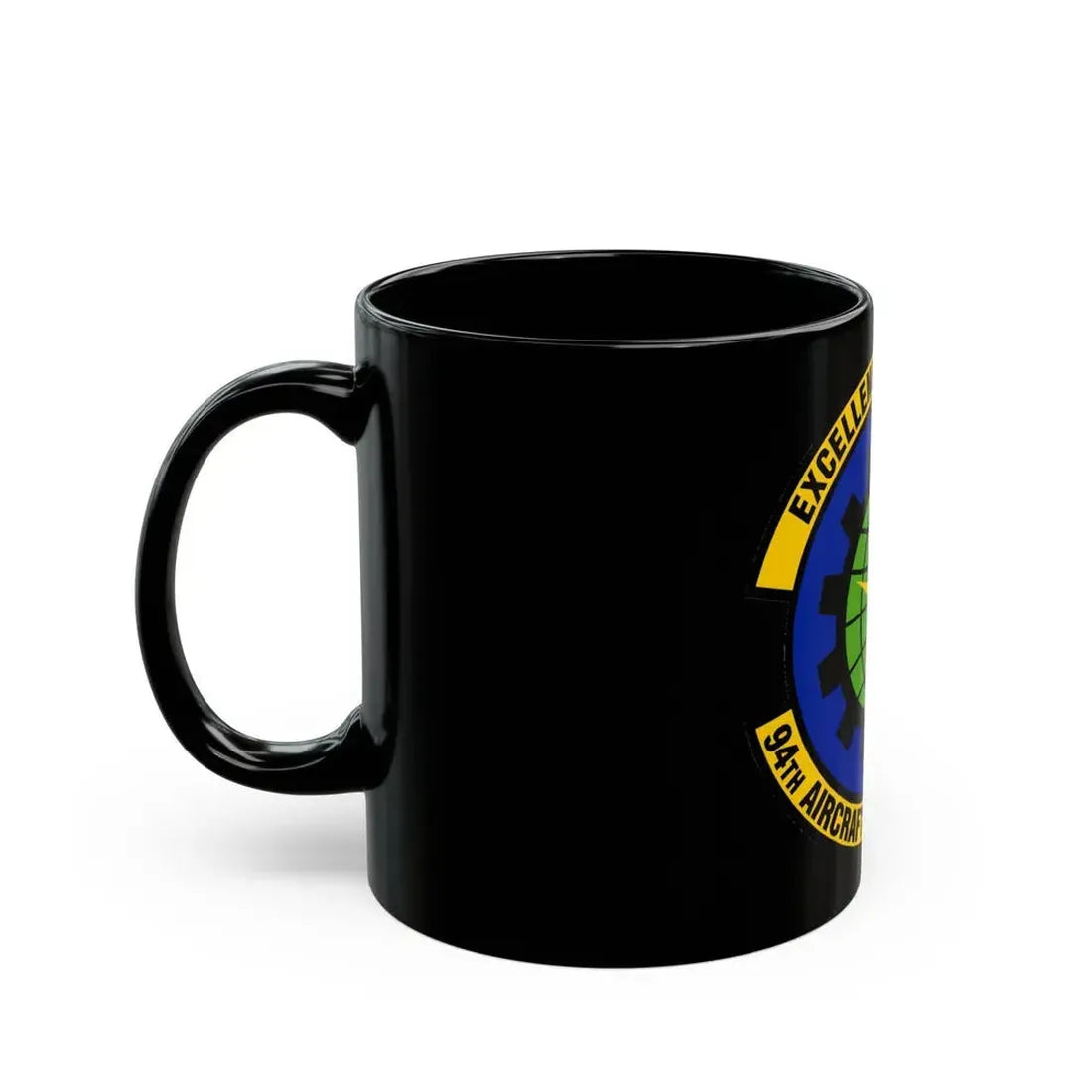 94 Aircraft Maintenance Squadron AFRC (U.S. Air Force) Black Coffee Mug - Go Mug Yourself
