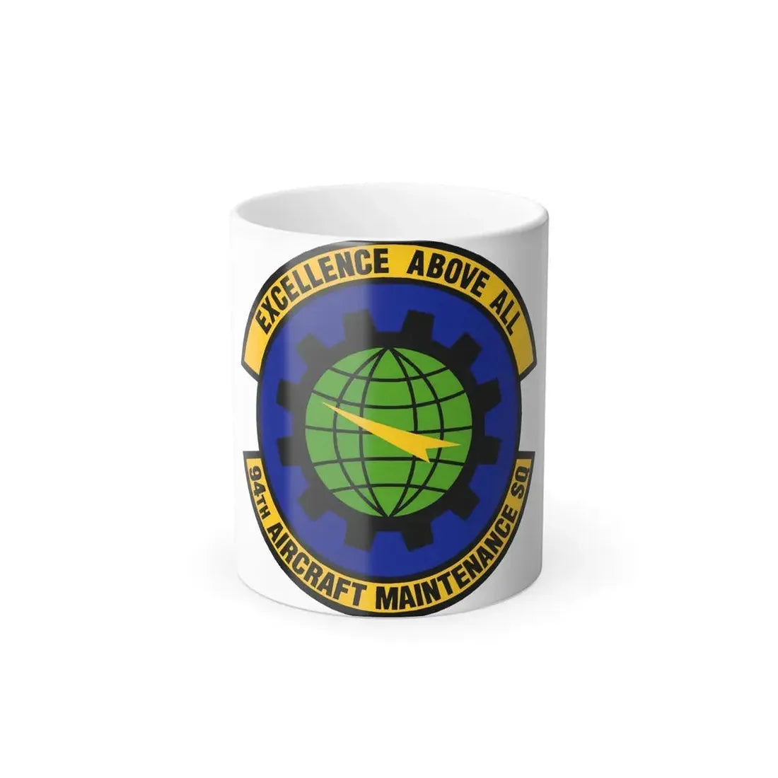 94 Aircraft Maintenance Squadron AFRC (U.S. Air Force) Color Changing Mug 11oz - Go Mug Yourself