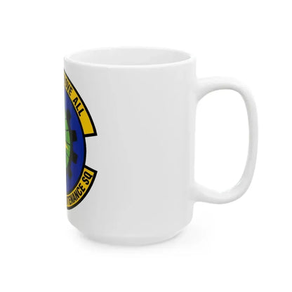 94 Aircraft Maintenance Squadron AFRC (U.S. Air Force) White Coffee Mug - Go Mug Yourself