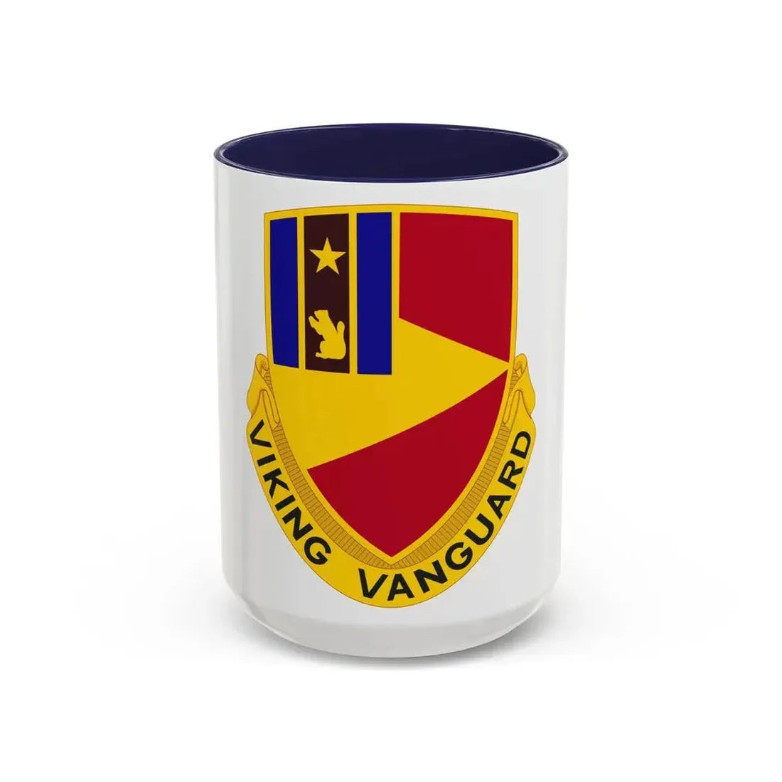94 Cavalry Regiment (U.S. Army) Accent Coffee Mug 15oz Navy - Go Mug Yourself