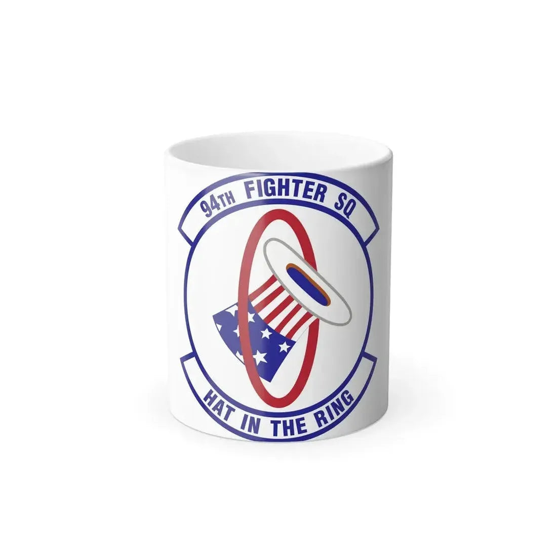 94 Fighter Squadron ACC (U.S. Air Force) Color Changing Mug 11oz - Go Mug Yourself