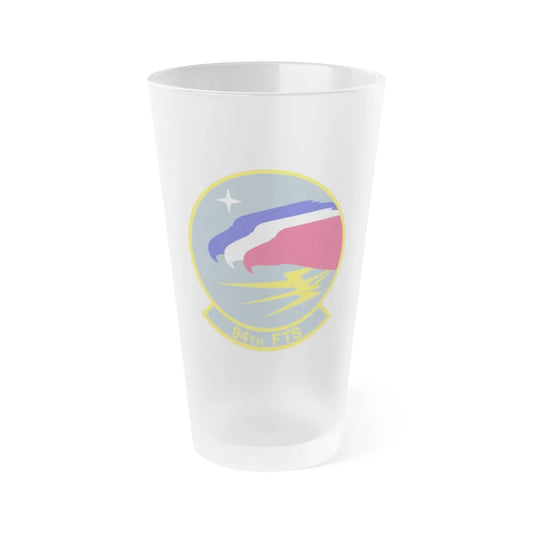 94 Flying Training Squadron AETC (U.S. Air Force) Frosted Pint Glass 16oz-16oz-Frosted-Go Mug Yourself