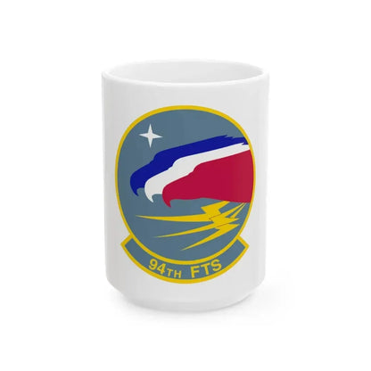 94 Flying Training Squadron AETC (U.S. Air Force) White Coffee Mug 15oz - Go Mug Yourself