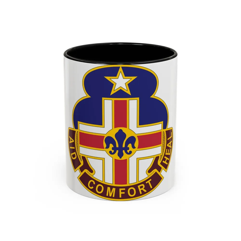 94 General Hospital (U.S. Army) Accent Coffee Mug-11oz-Black-Go Mug Yourself