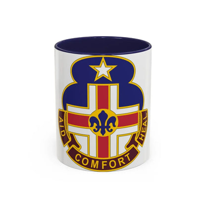 94 General Hospital (U.S. Army) Accent Coffee Mug-11oz-Navy-Go Mug Yourself