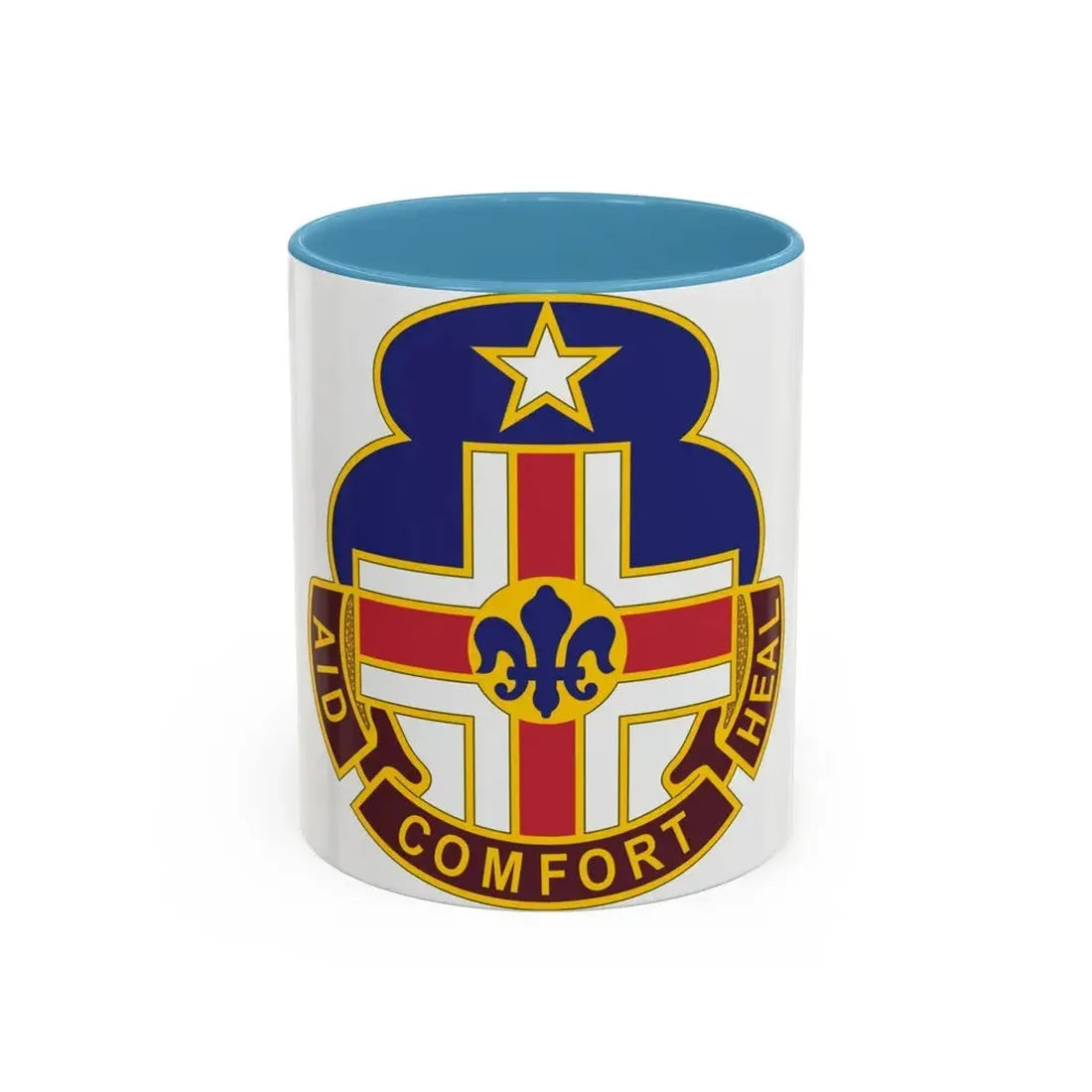 94 General Hospital (U.S. Army) Accent Coffee Mug 11oz Light Blue - Go Mug Yourself