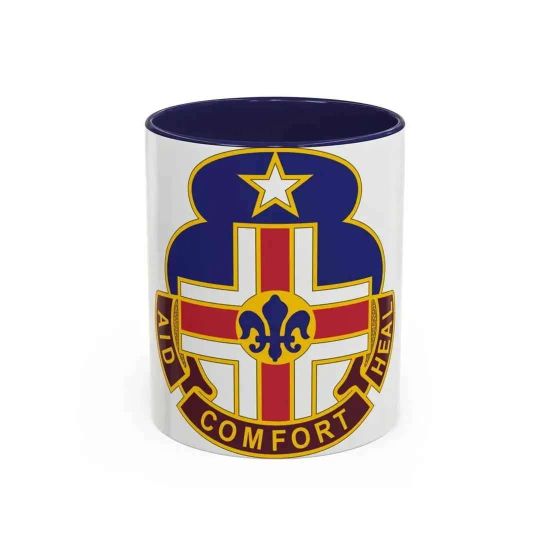 94 General Hospital (U.S. Army) Accent Coffee Mug 11oz Navy - Go Mug Yourself