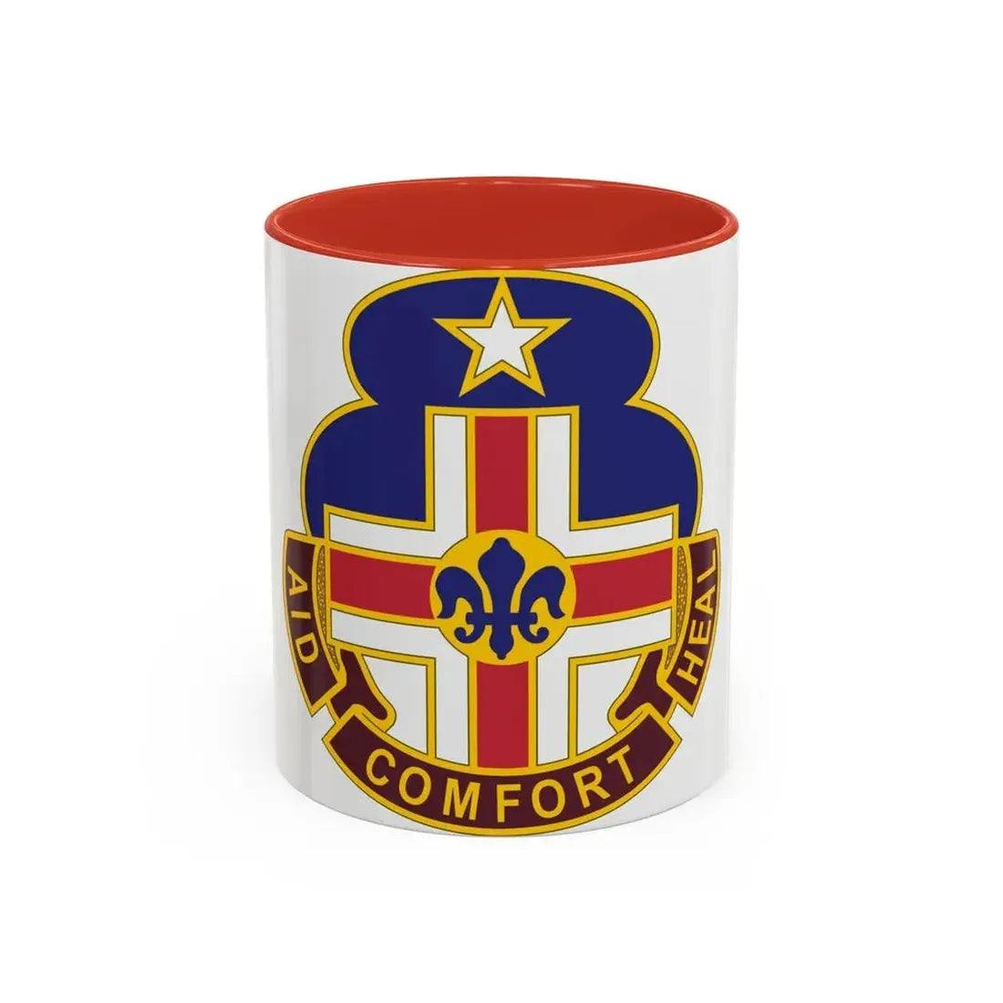 94 General Hospital (U.S. Army) Accent Coffee Mug 11oz Red - Go Mug Yourself