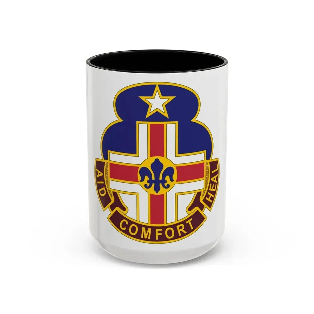 94 General Hospital (U.S. Army) Accent Coffee Mug 15oz Black - Go Mug Yourself