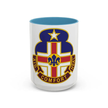 94 General Hospital (U.S. Army) Accent Coffee Mug 15oz Light Blue - Go Mug Yourself