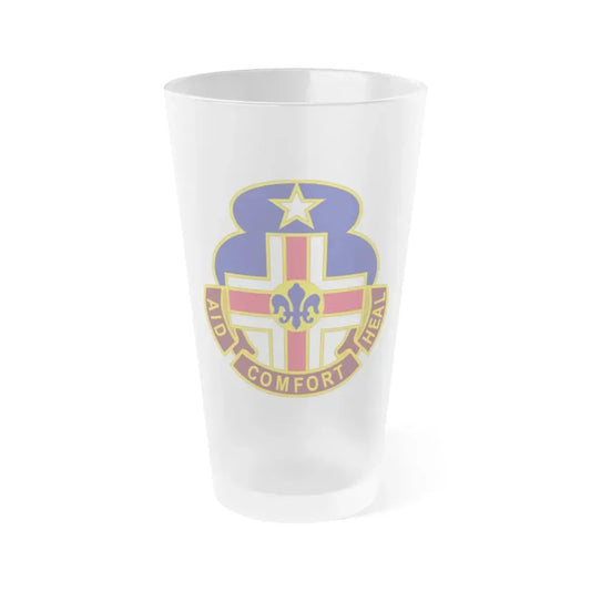 94 General Hospital (U.S. Army) Frosted Pint Glass 16oz Default Title - Go Mug Yourself