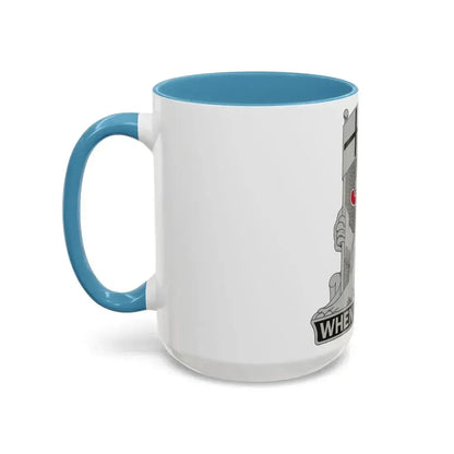 94 Military Police Battalion (U.S. Army) Accent Coffee Mug - Go Mug Yourself
