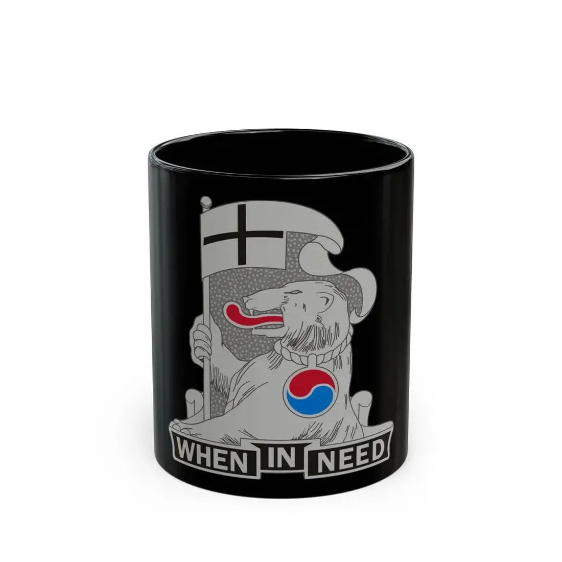 94 Military Police Battalion (U.S. Army) Black Coffee Mug 11oz - Go Mug Yourself