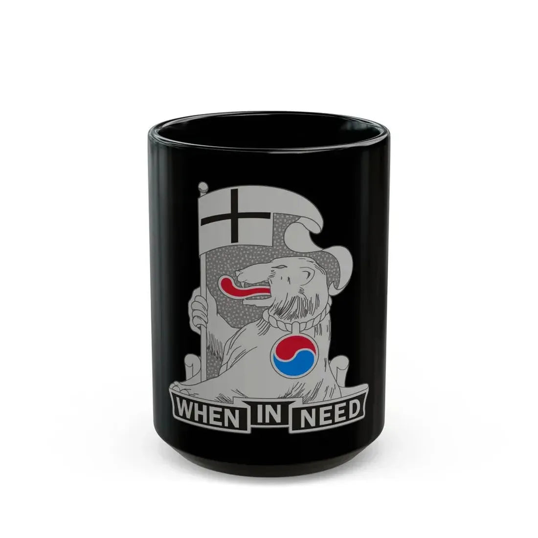 94 Military Police Battalion (U.S. Army) Black Coffee Mug 15oz - Go Mug Yourself