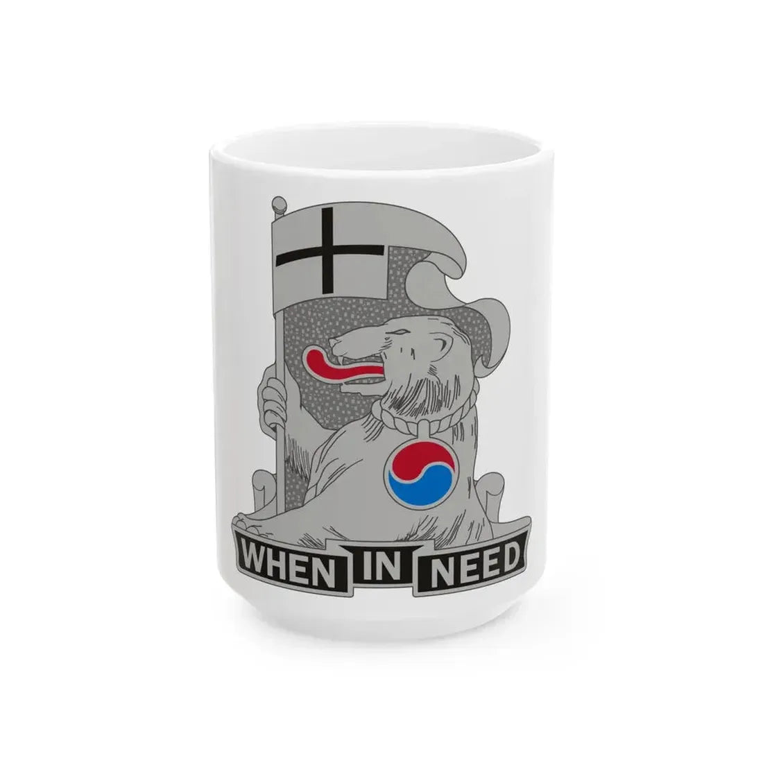 94 Military Police Battalion (U.S. Army) White Coffee Mug 15oz - Go Mug Yourself