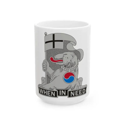 94 Military Police Battalion (U.S. Army) White Coffee Mug 15oz - Go Mug Yourself