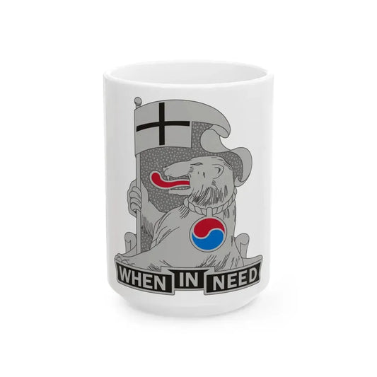 94 Military Police Battalion (U.S. Army) White Coffee Mug 15oz - Go Mug Yourself