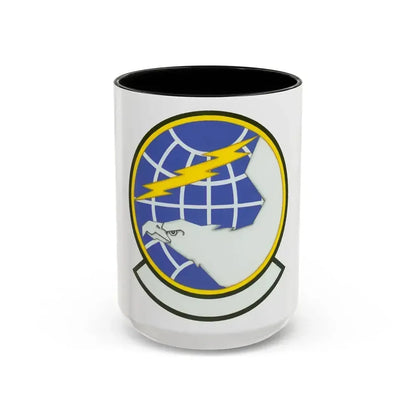 940 Civil Engineer Squadron AFRC (U.S. Air Force) Accent Coffee Mug 15oz Black - Go Mug Yourself