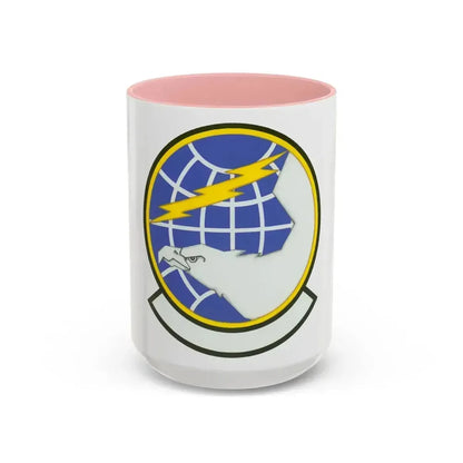 940 Civil Engineer Squadron AFRC (U.S. Air Force) Accent Coffee Mug 15oz Pink - Go Mug Yourself