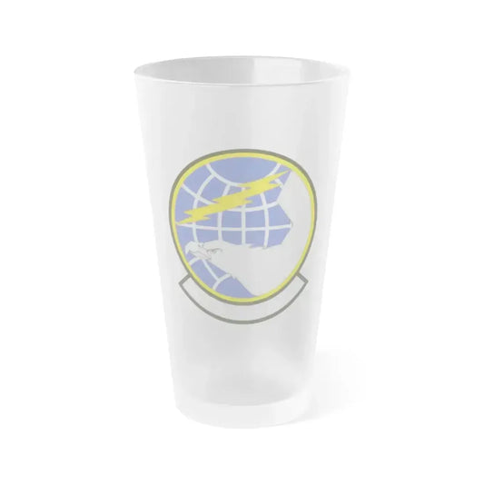 940 Civil Engineer Squadron AFRC (U.S. Air Force) Frosted Pint Glass 16oz 16oz Frosted - Go Mug Yourself
