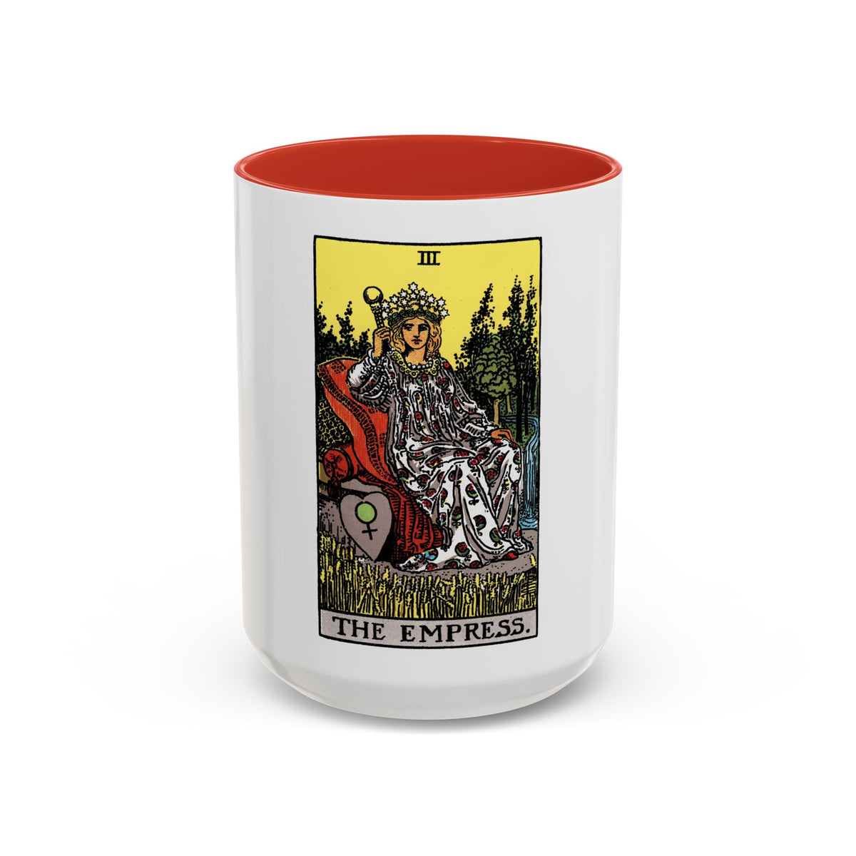 The Empress (Tarot Card) Accent Coffee Mug