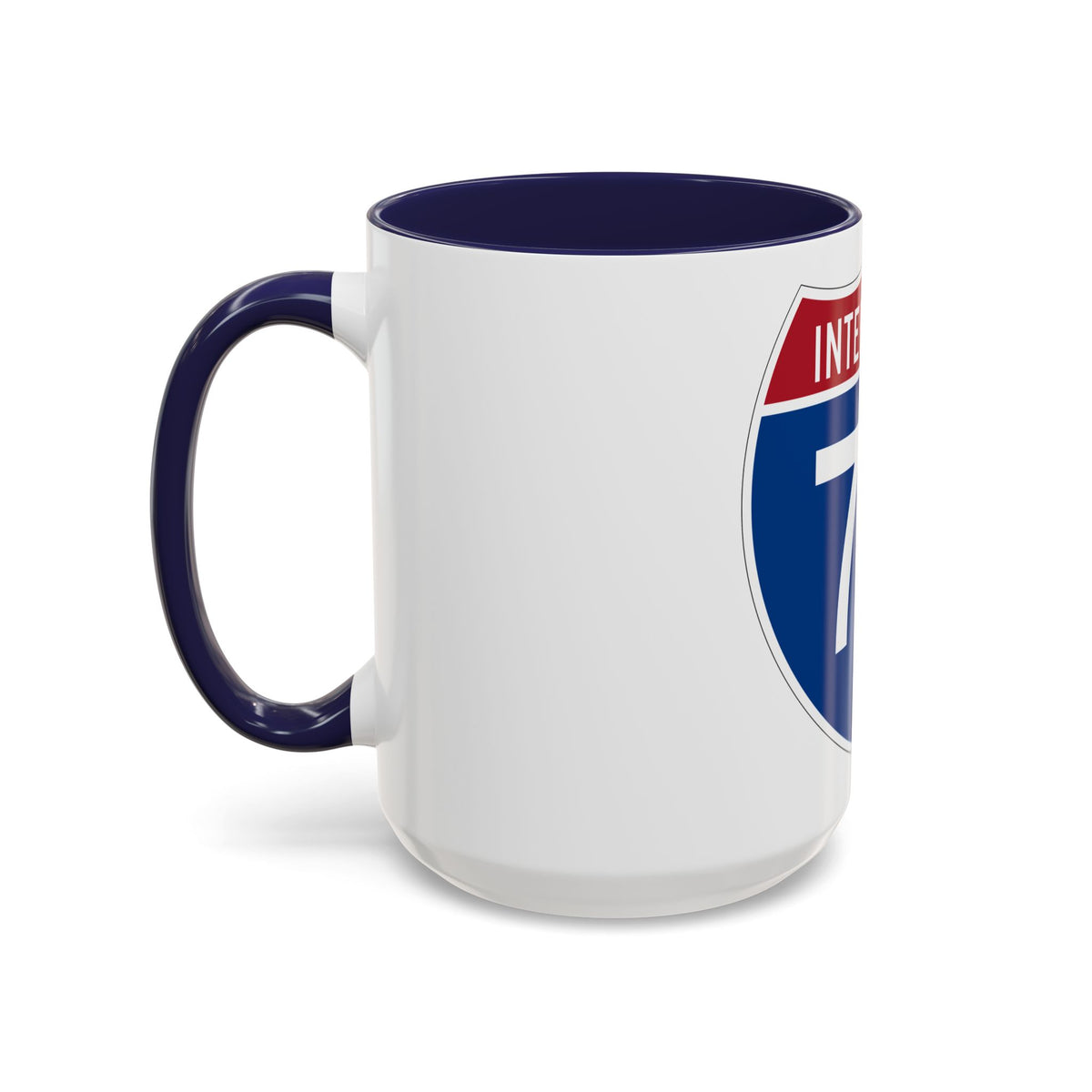 Interstate 77 (U.S. Highways) Accent Coffee Mug