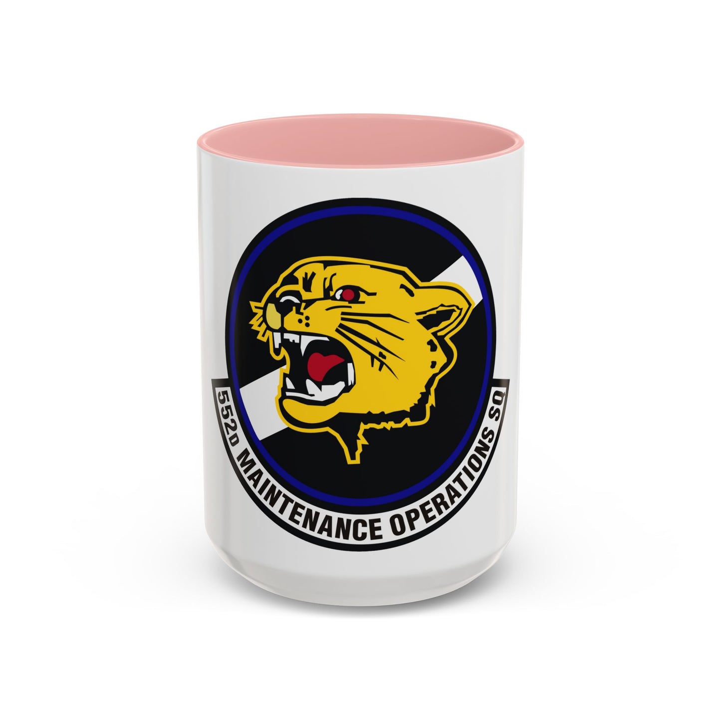 552nd Maintenance Operations Squadron (U.S. Air Force) Accent Coffee Mug