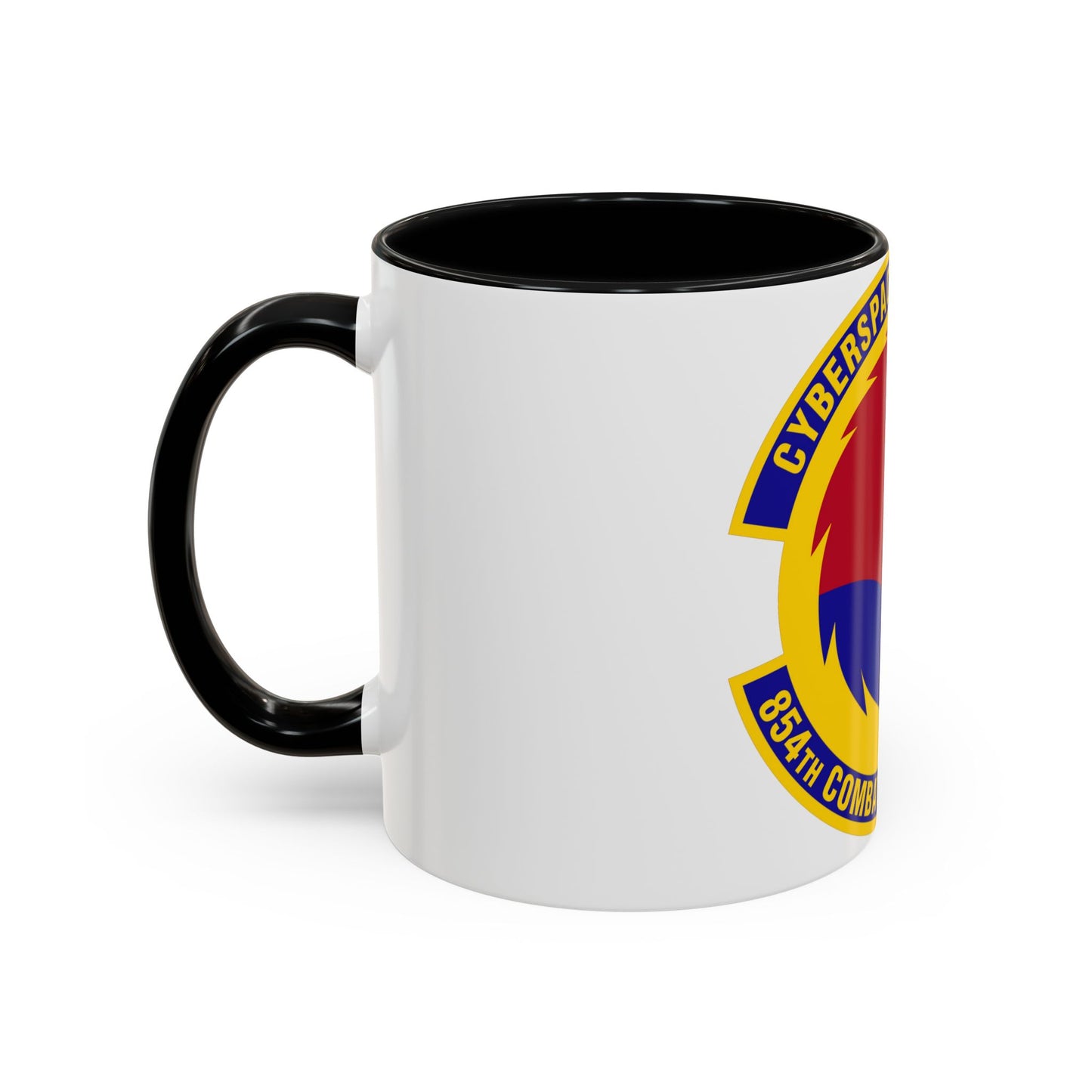 854 Combat Operations Squadron AFRC (U.S. Air Force) Accent Coffee Mug