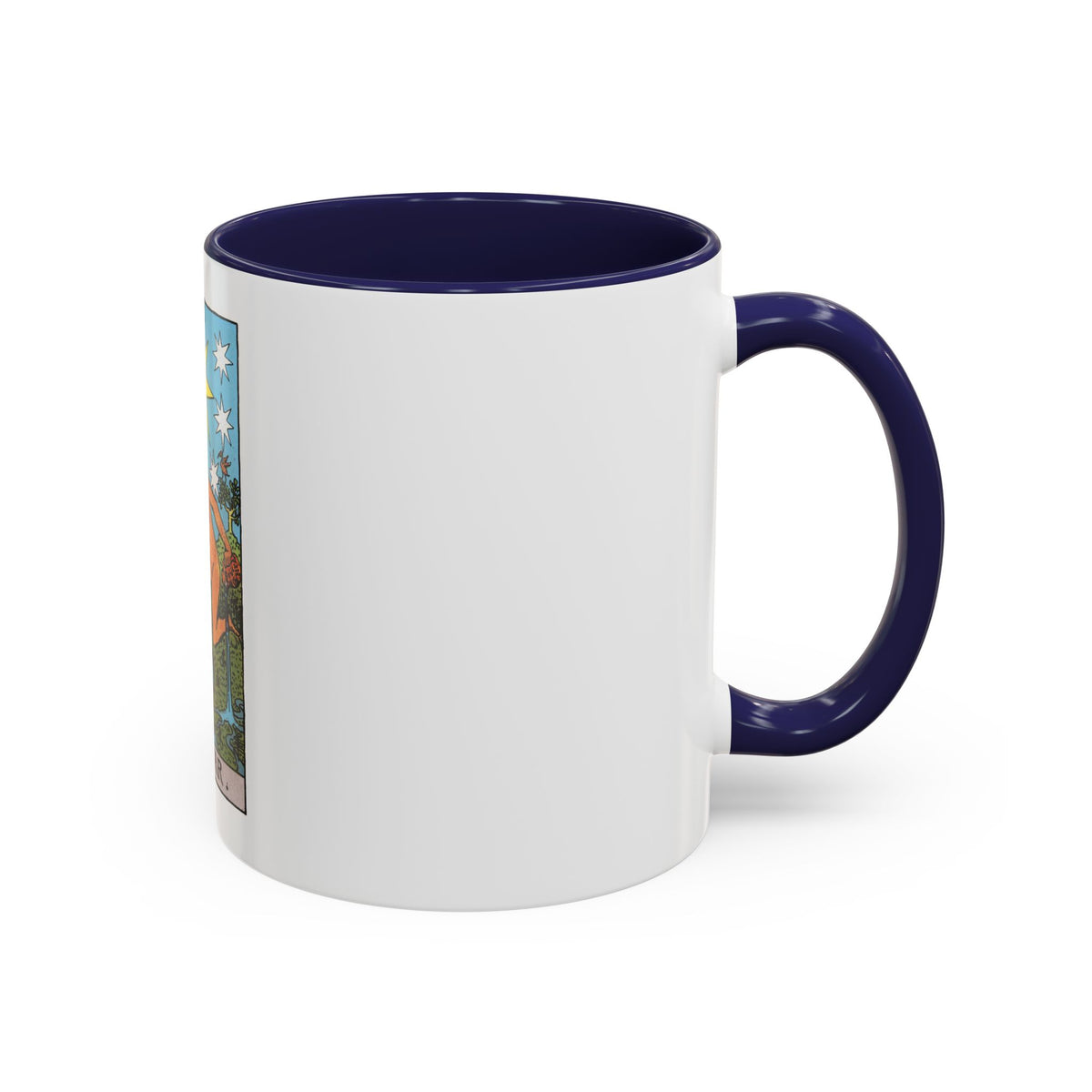 The Star (Tarot Card) Accent Coffee Mug