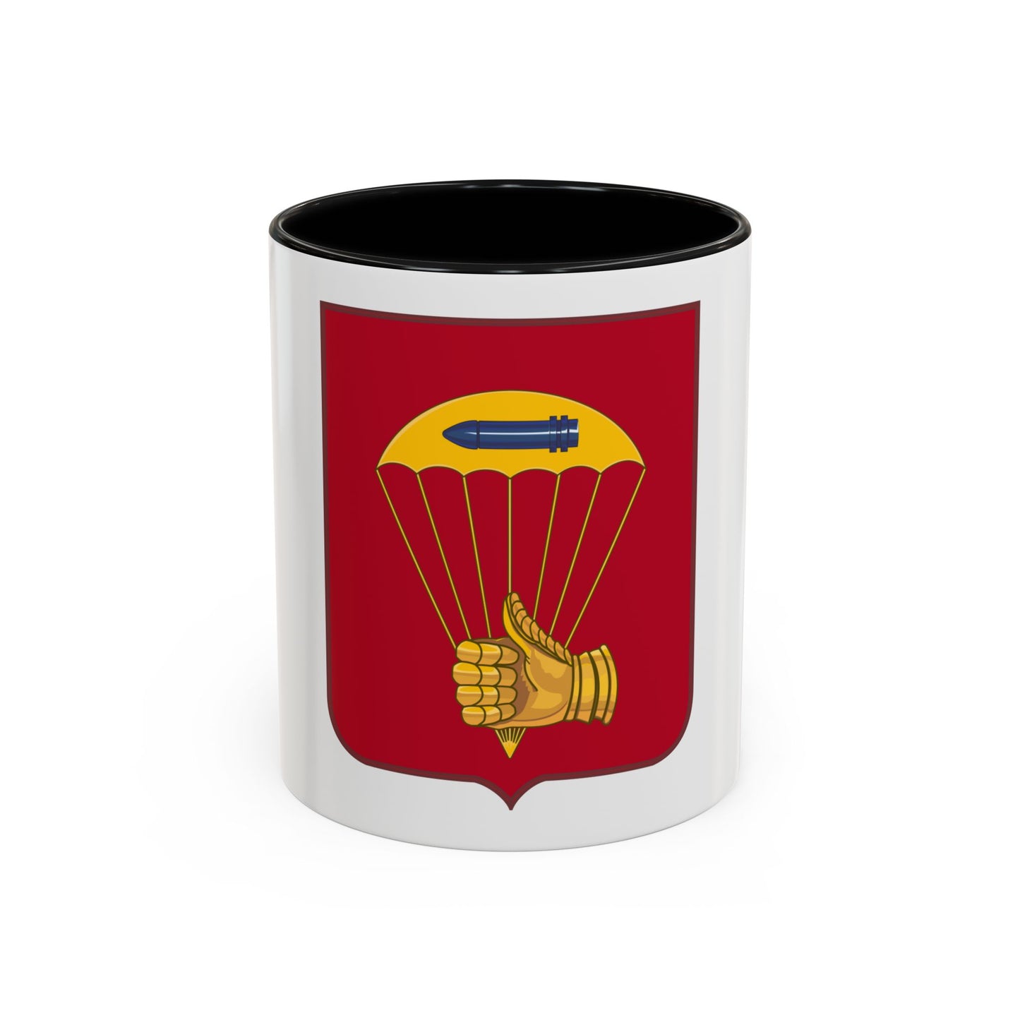 376 Airborne Field Artillery Battalion 2 (U.S. Army) Accent Coffee Mug