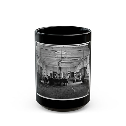 Alexandria, Va.  Cooks In The Kitchen Of Soldiers' Rest (U.S. Civil War) Black Coffee Mug