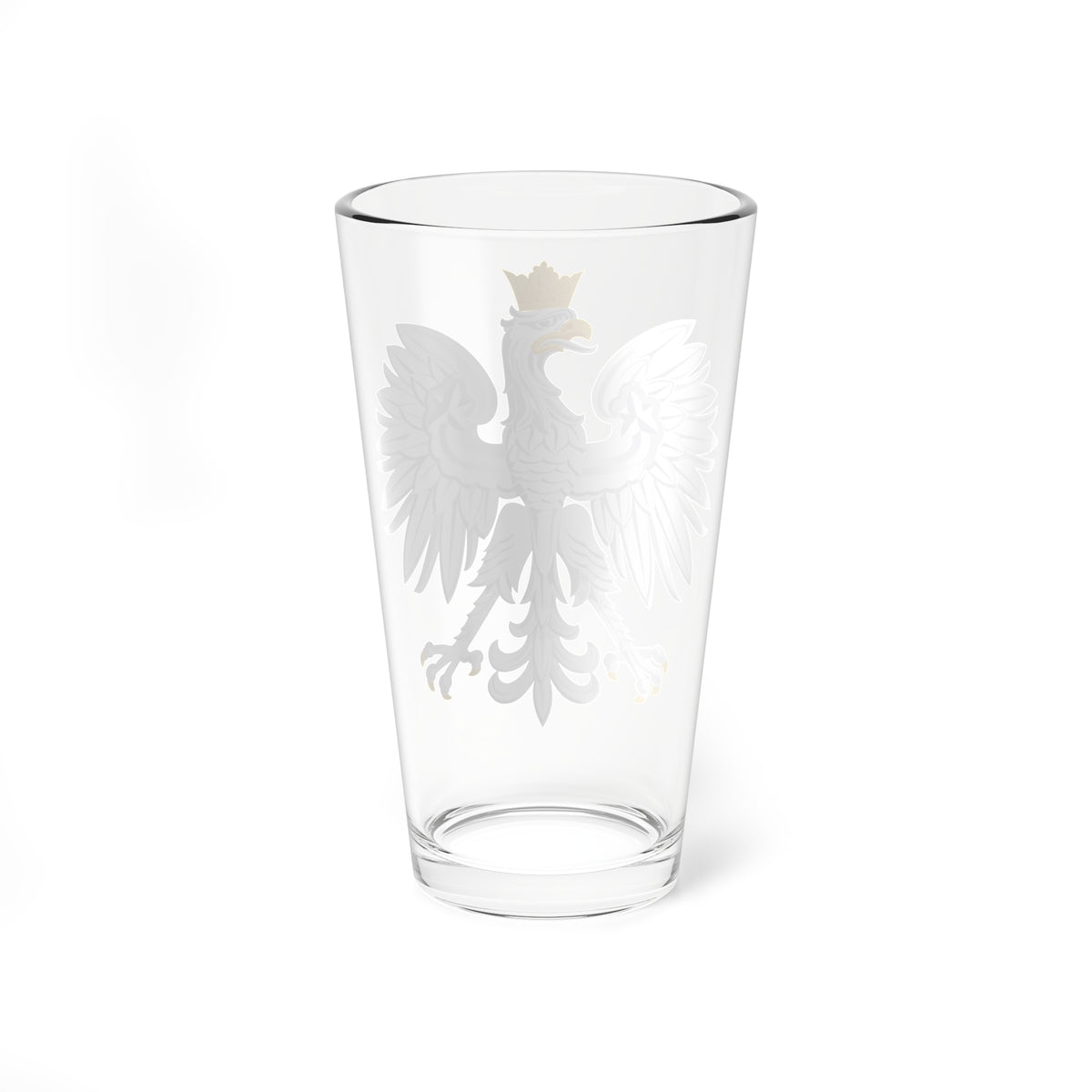 Orzeł Biały Herb Polski (Poland) (Coat of Arms) Pint Glass 16oz