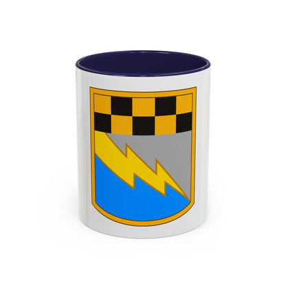 525th Expeditionary Military Intelligence Brigade (U.S. Army) Accent Coffee Mug