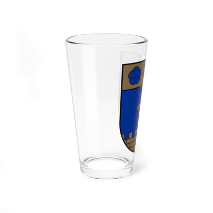 Viļakas novads COA (Latvia) (Coat of Arms) Pint Glass 16oz