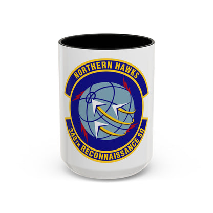348th Reconnaissance Squadron (U.S. Air Force) Accent Coffee Mug