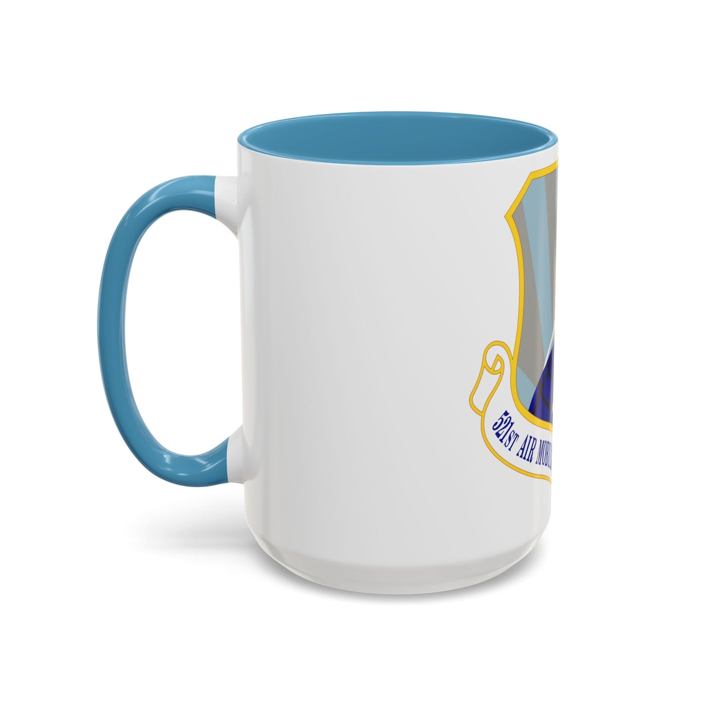 521st Air Mobility Operations Wing (U.S. Air Force) Accent Coffee Mug