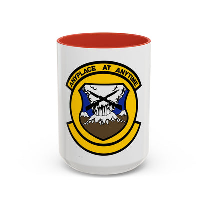 446 Security Forces Squadron AFRC (U.S. Air Force) Accent Coffee Mug