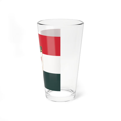 KALOT National Organization of Catholic Agricultural Youth Clubs flag (Hungary) Pint Glass 16oz