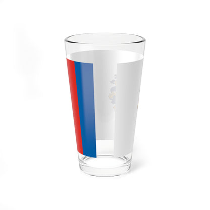 Flag of Kasad (Hungary) Pint Glass 16oz